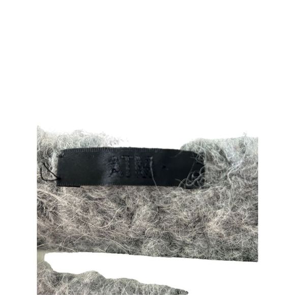 ATM Alpaca-Wool Blend Pullover Sweater Women’s Gray Size XS - Picture 3 of 7